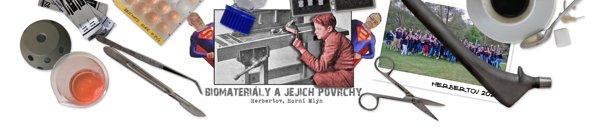 Biomateriály a jejich povrchy – Herbertov, Horní Mlýn